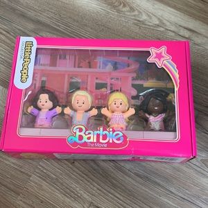Little People Collector Barbie The Movie Special Edition Set Fisher Price Mattel
